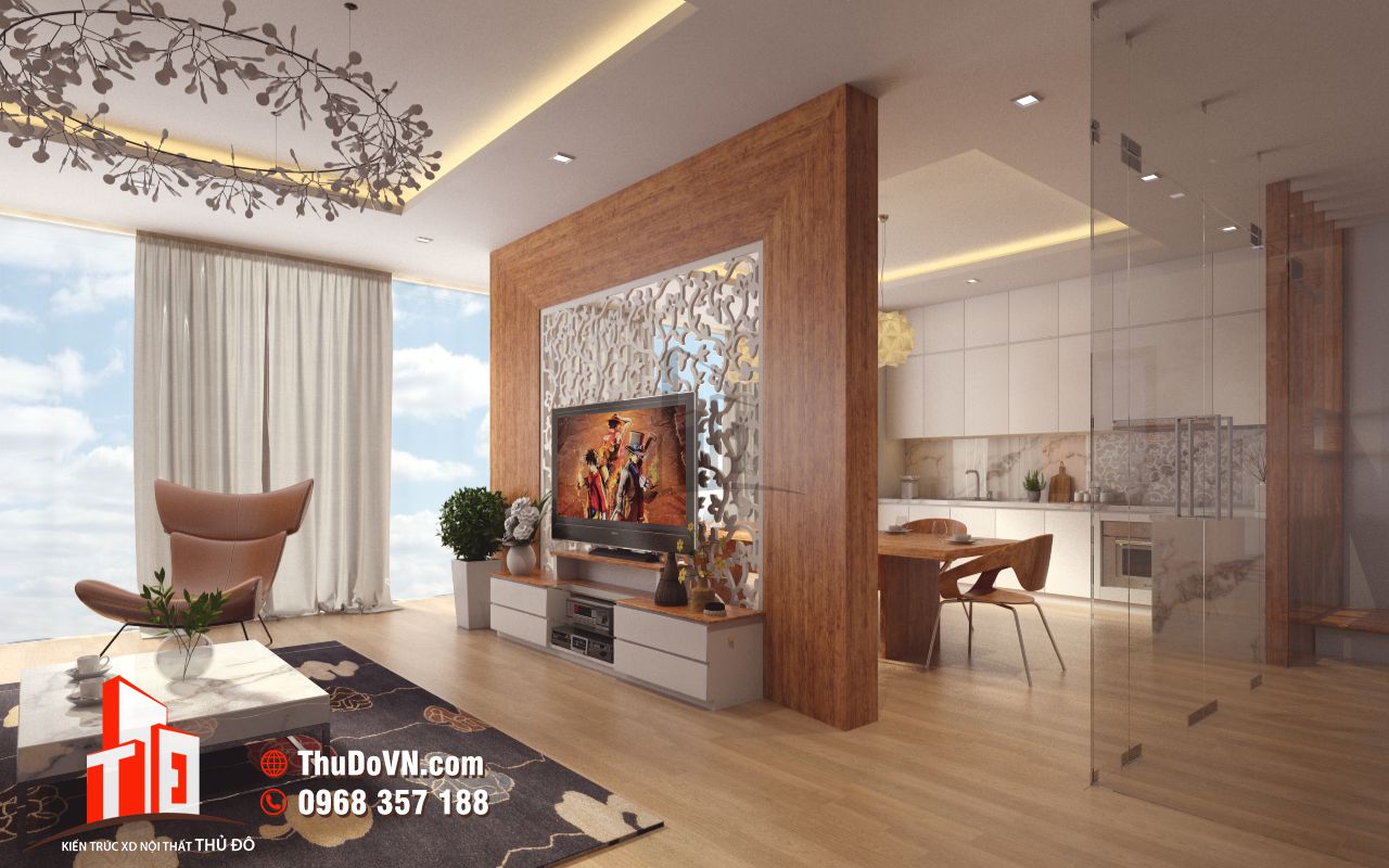 Thi công nội thất hiện đại Mr Nam