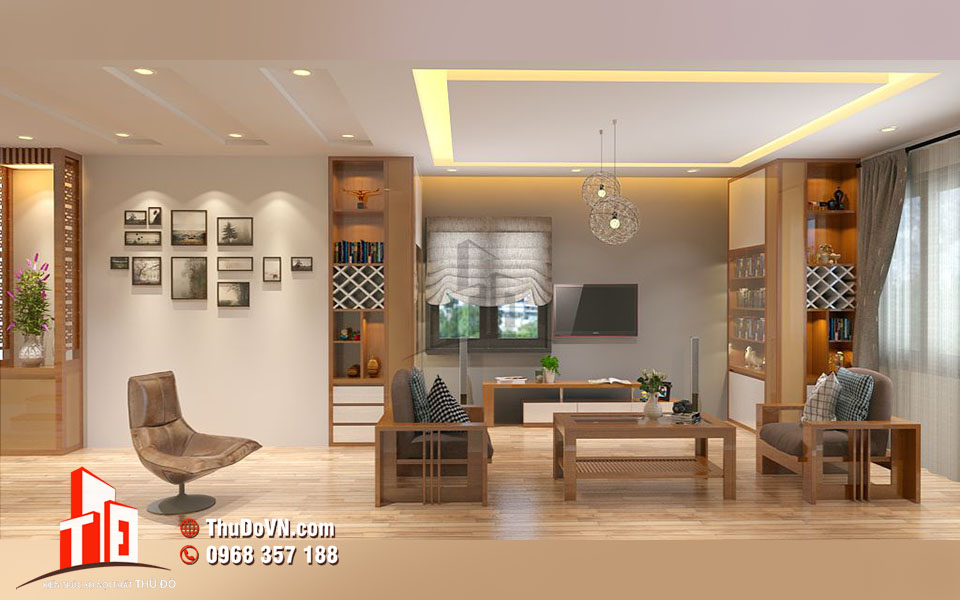 Thi công nội thất hiện đại Mr Vinh