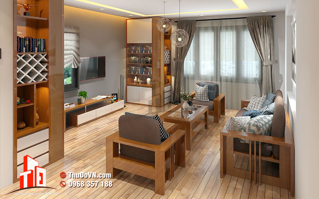 Thi công nội thất hiện đại Mr Vinh