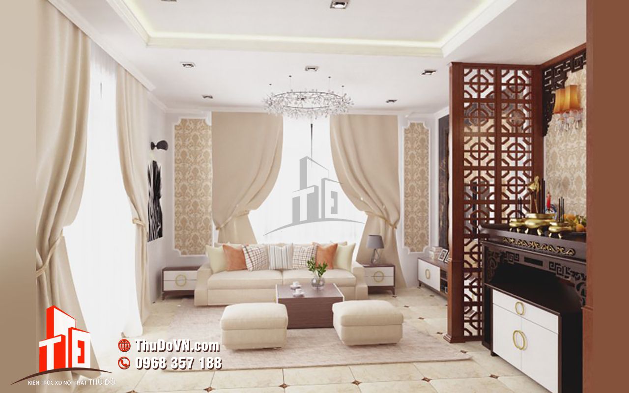 Thi công nội thất chung cư phong cách hiện đại