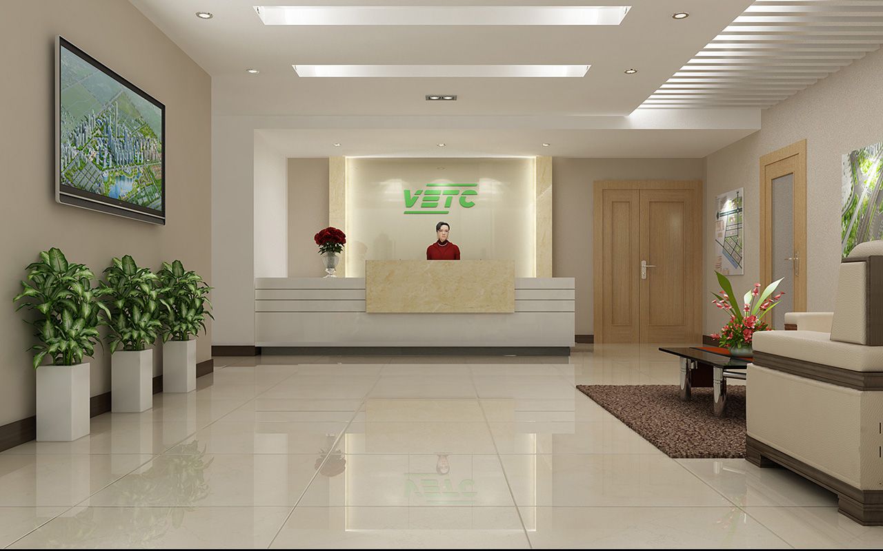 Thi công văn phòng công ty VETC