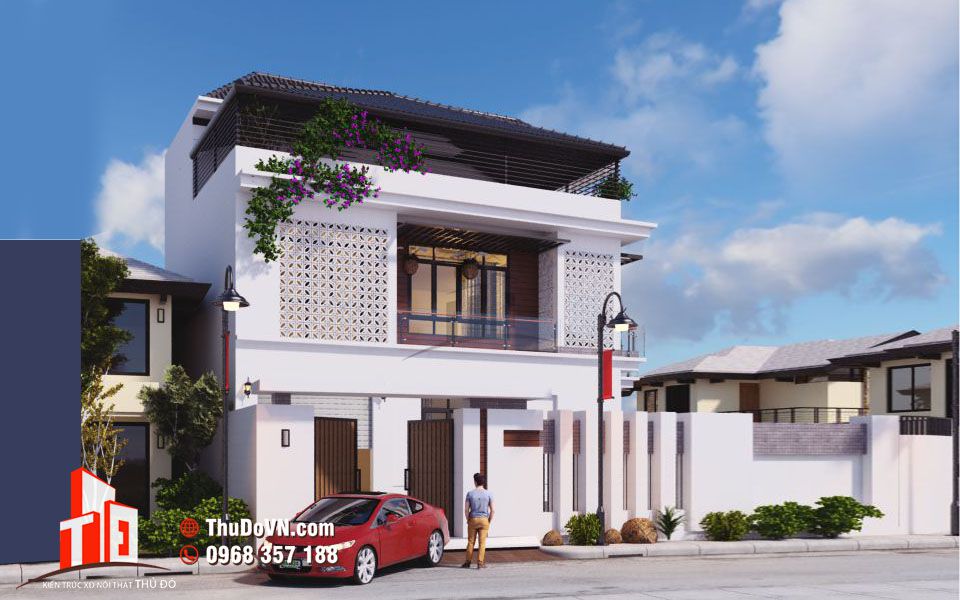 Thiết kế biệt thự Ms An - HB