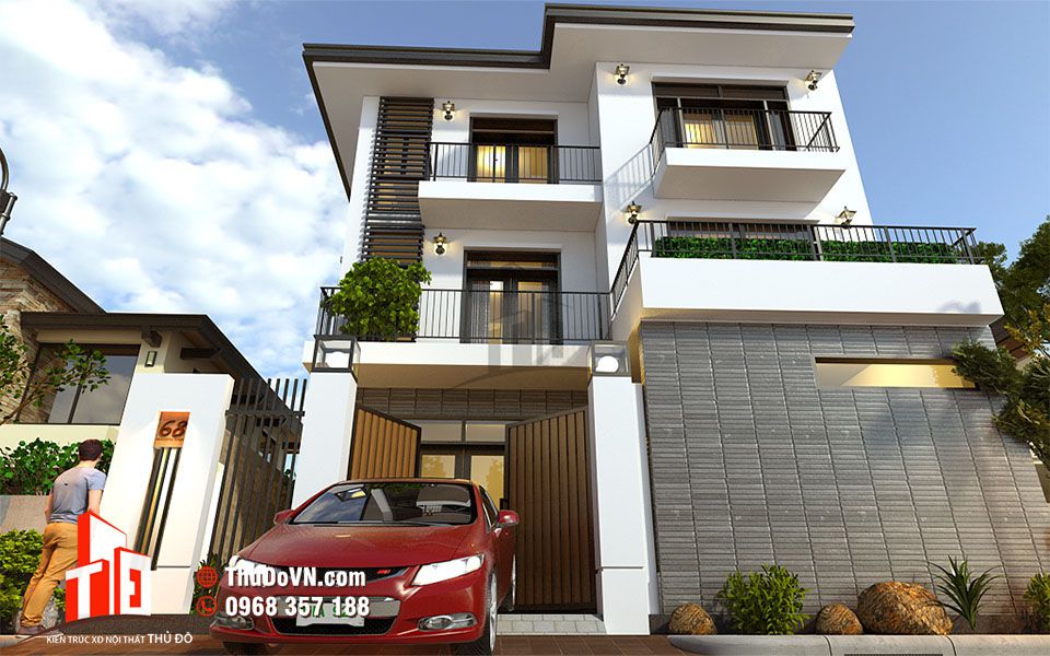 Thiết kế biệt thự Mr Hải - Nam Định