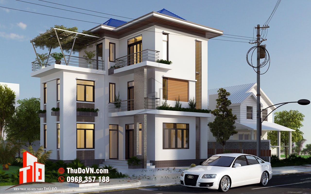 Thiết kế biệt thự Mr Huy - Quảng Ninh