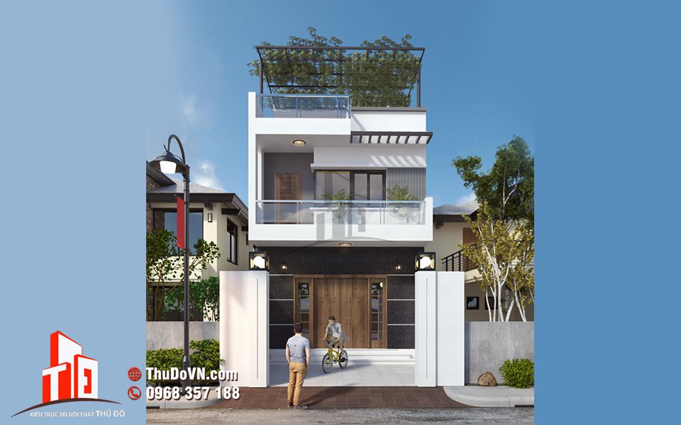 Thiết kế biệt thự Mr Kiên - TN