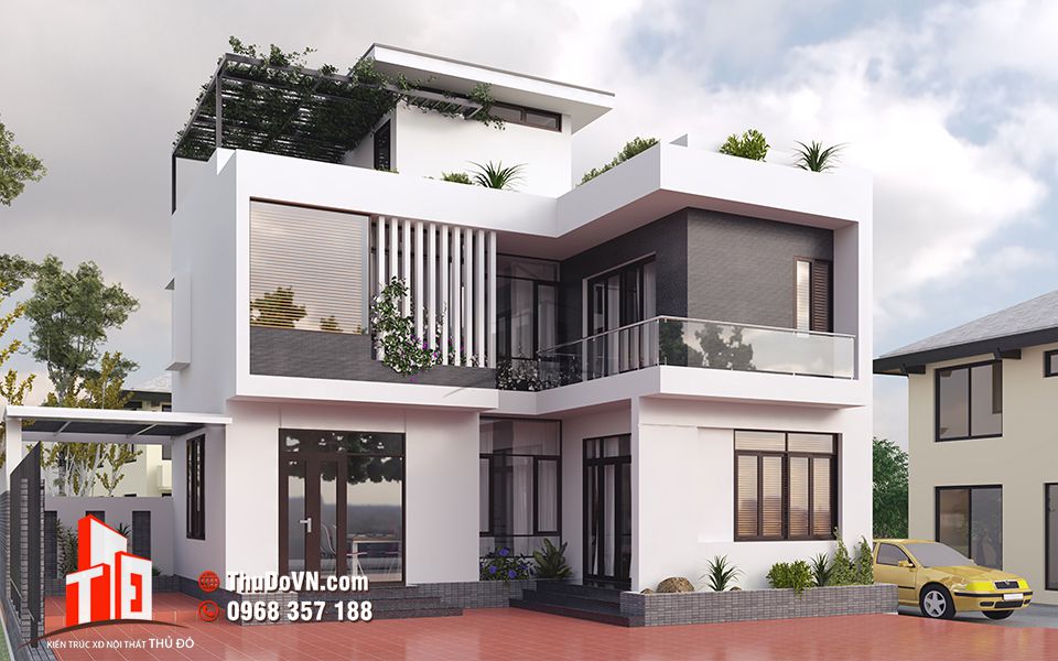 Thiết kế biệt thự Mr Kiên - TN