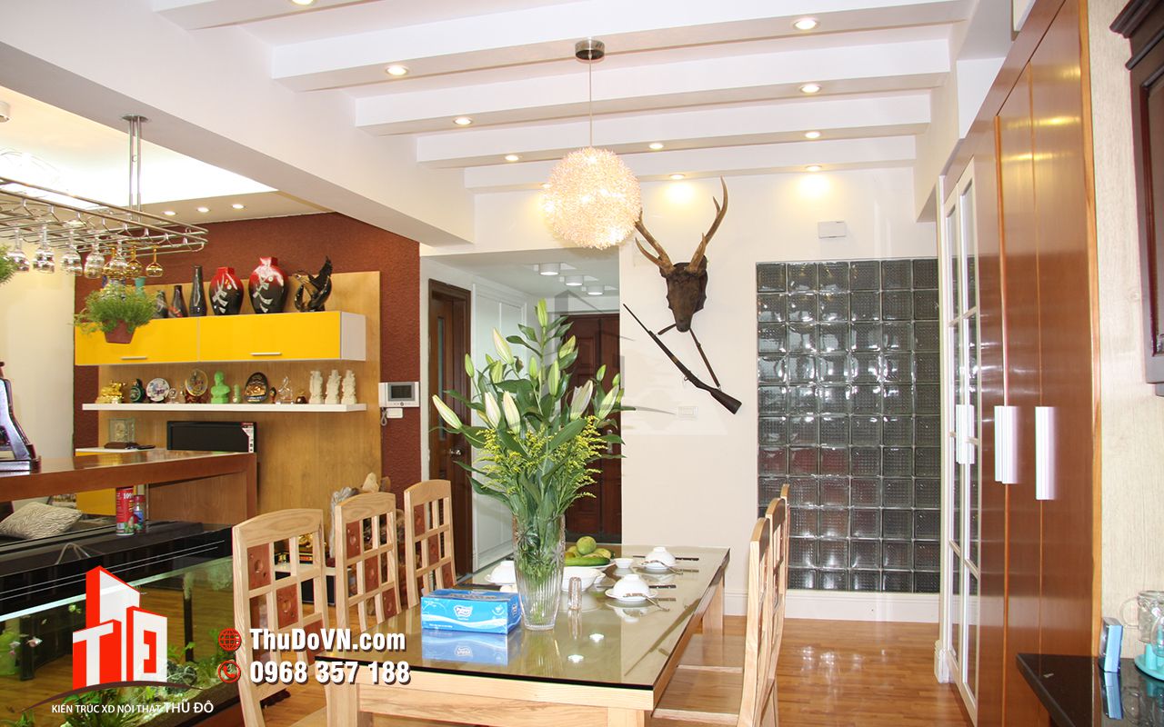 Thiết kế nội thất căn hộ cao cấp