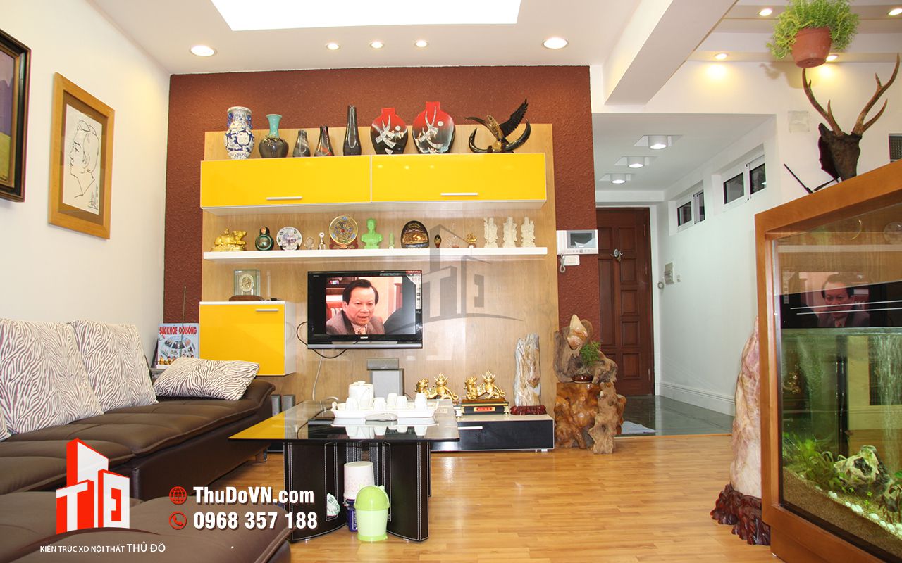 Thiết kế nội thất căn hộ cao cấp