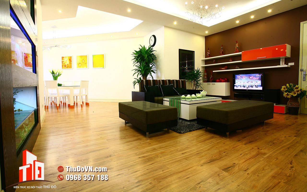 Thiết kế nội thất chung cư 34T