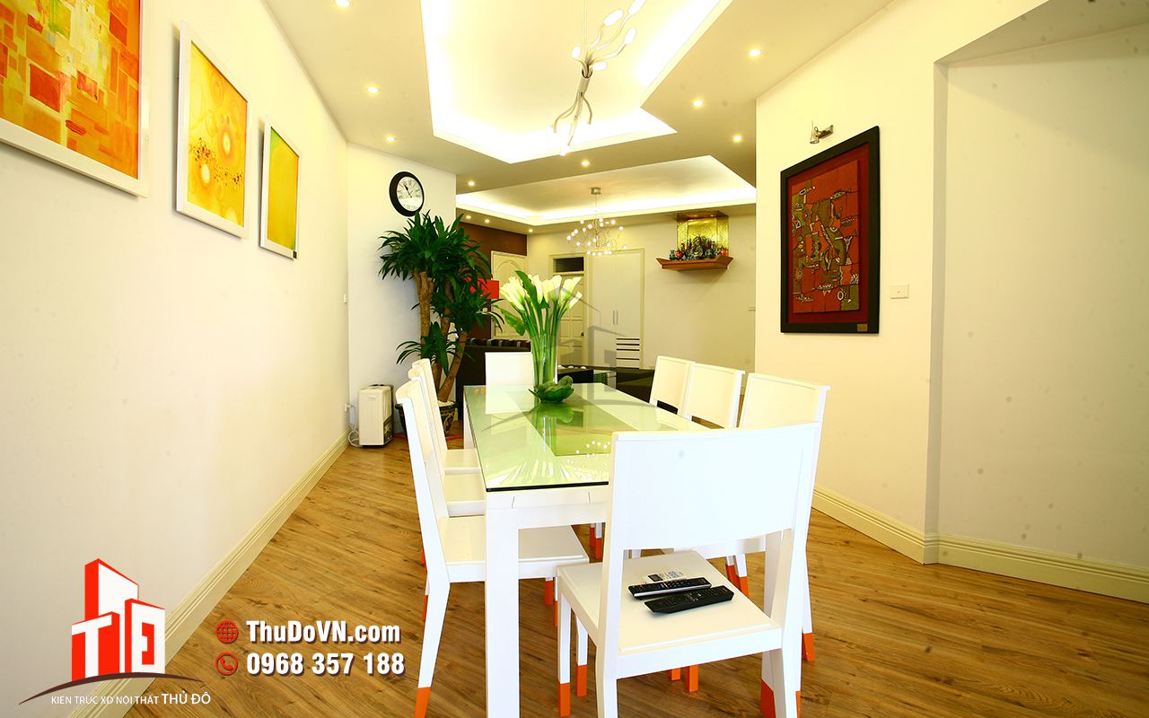Thiết kế nội thất chung cư 34T
