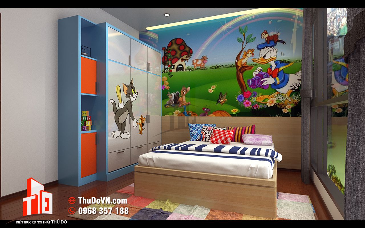 Thiết kế ngoại cảnh chung cư Anh Sự - HQV