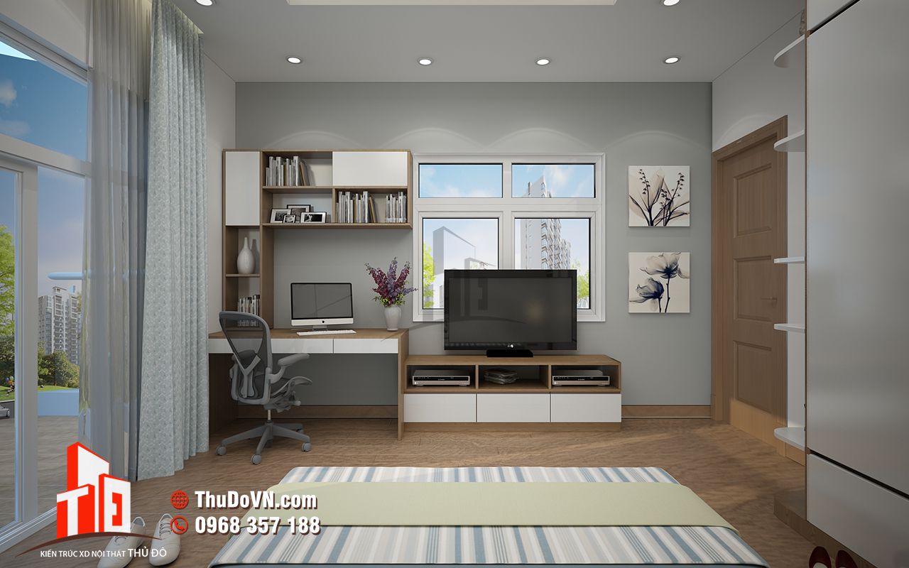 Thiết kế nội thất phong cách hiện đại