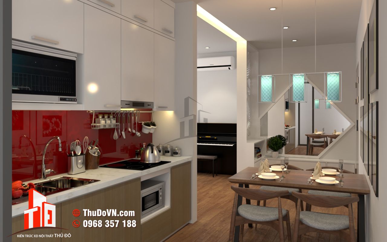 Thiết kế nội thất chung cư Xuân Phương