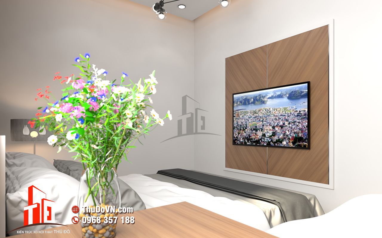 Thiết kế nội thất chung cư Xuân Phương