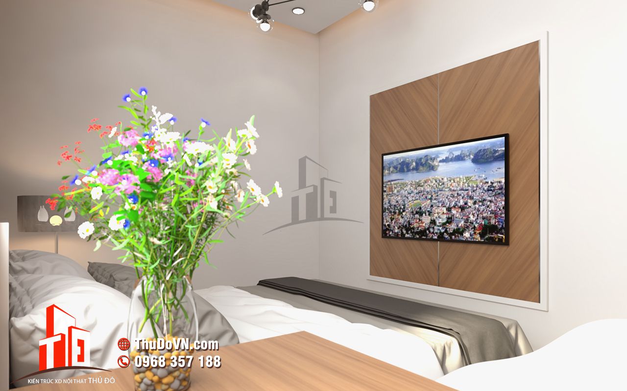 Thiết kế nội thất chung cư Xuân Phương