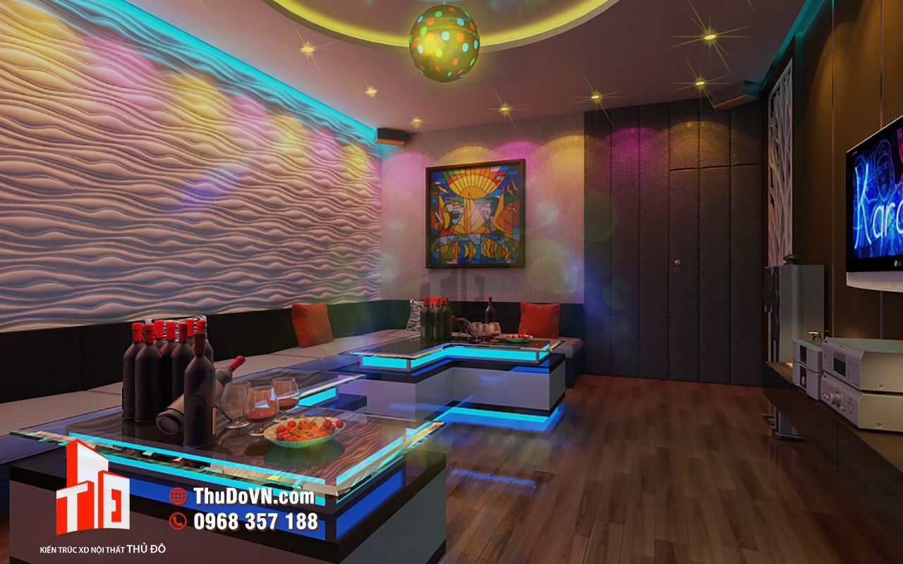 Thiết kế nội thất Viking Karaoke
