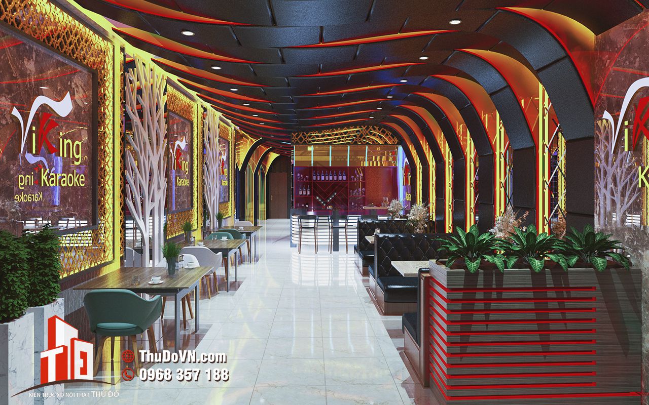 Thiết kế nội thất Viking Karaoke