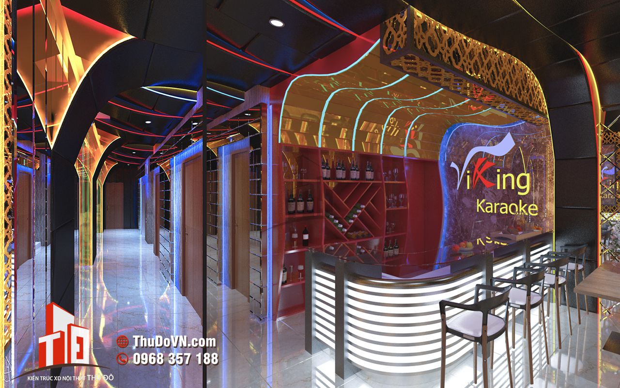 Thiết kế nội thất Viking Karaoke