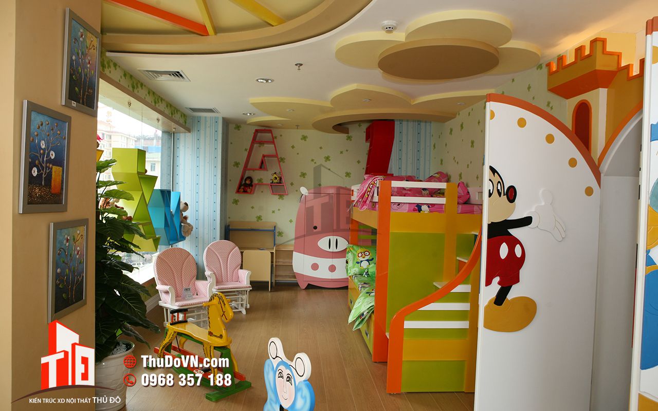 Thiết kế nội thất gian hàng Nano