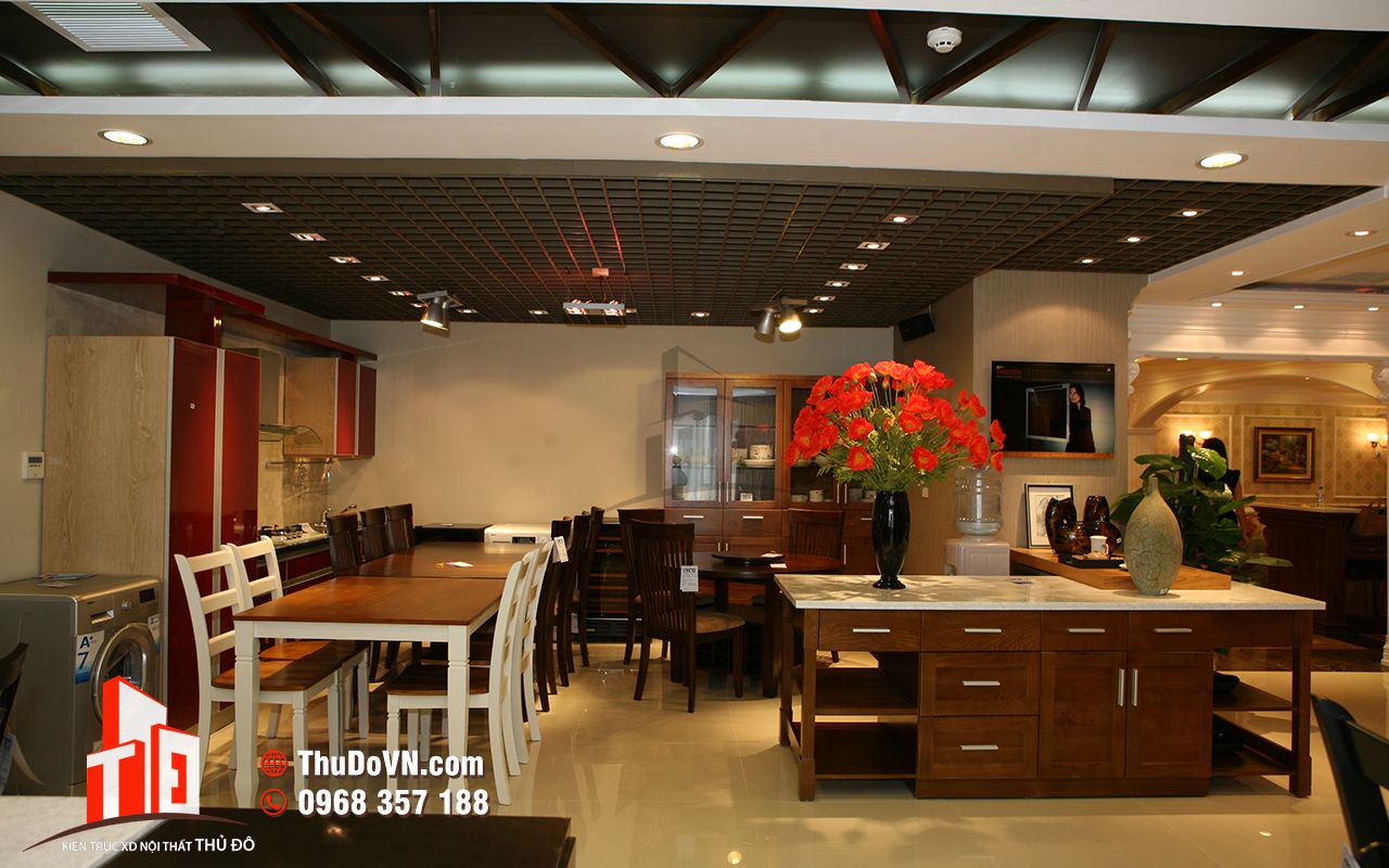 Thiết kế nội thất showroom Nano