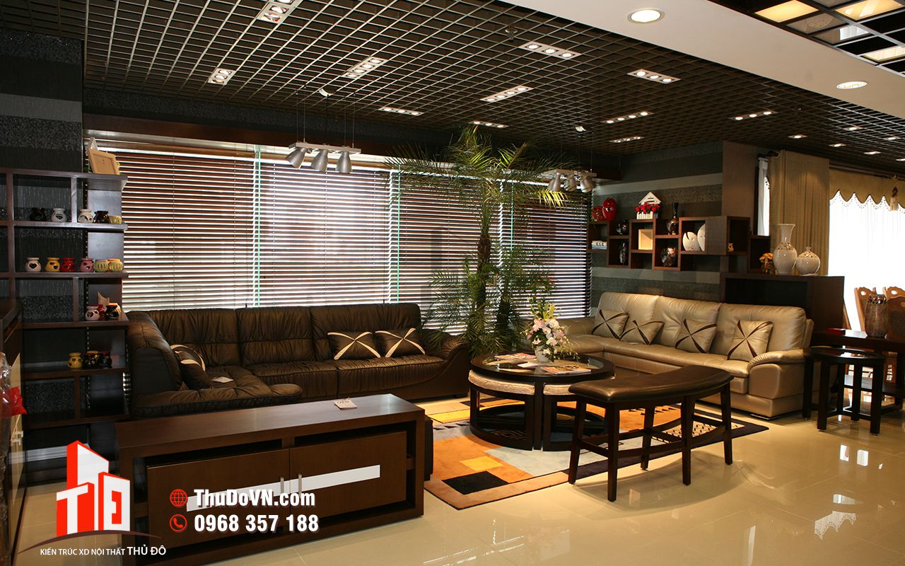Thiết kế nội thất showroom Nano