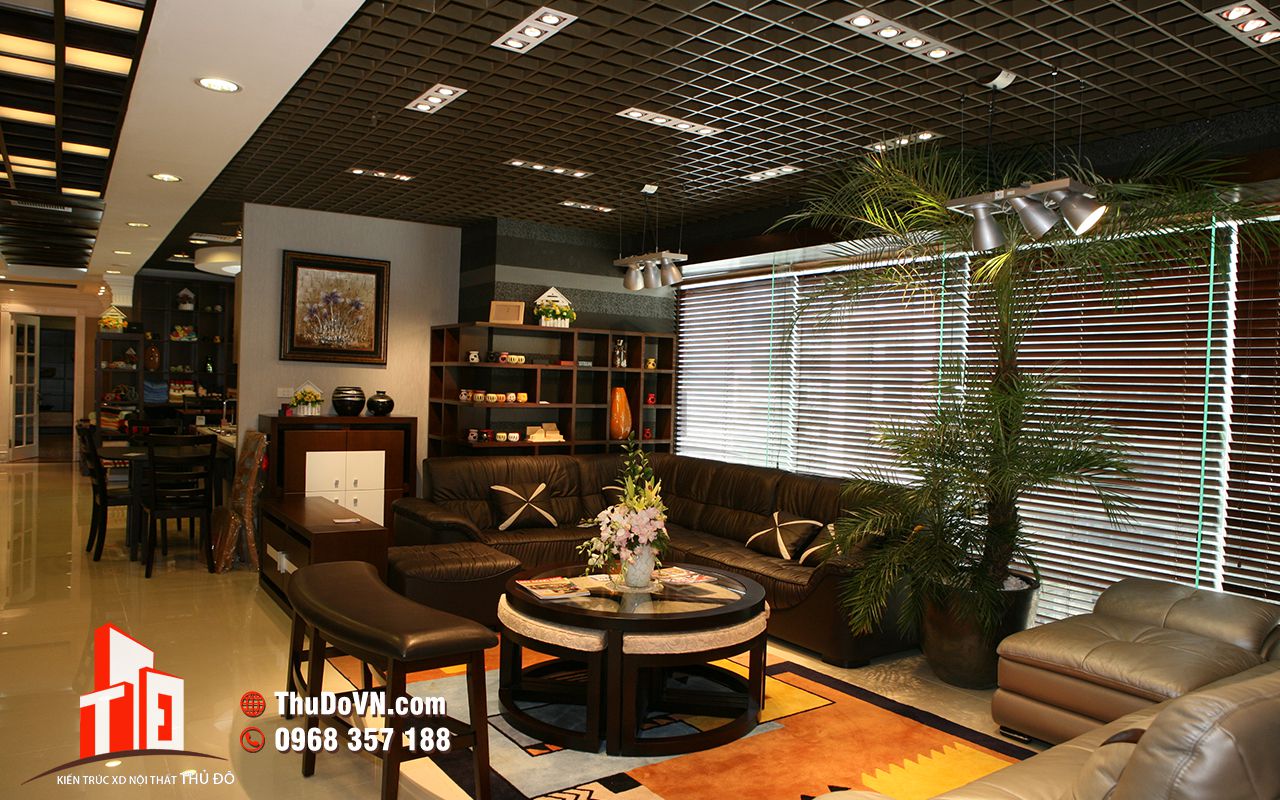 Thiết kế nội thất showroom Nano