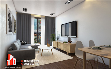 Thi công nội thất chung cư anh Đô - Xuân Phương