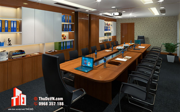 Thi công nội thất phòng họp Công ty TAM
