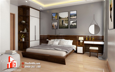 Thiết kế nội thất gia đình Anh Hà - VQHĐ