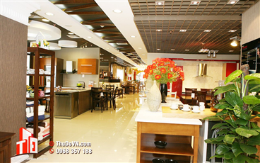Thiết kế nội thất gian hàng Nano