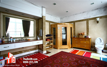 Thiết kế nội thất phòng tắm chung cư cao cấp The Manor